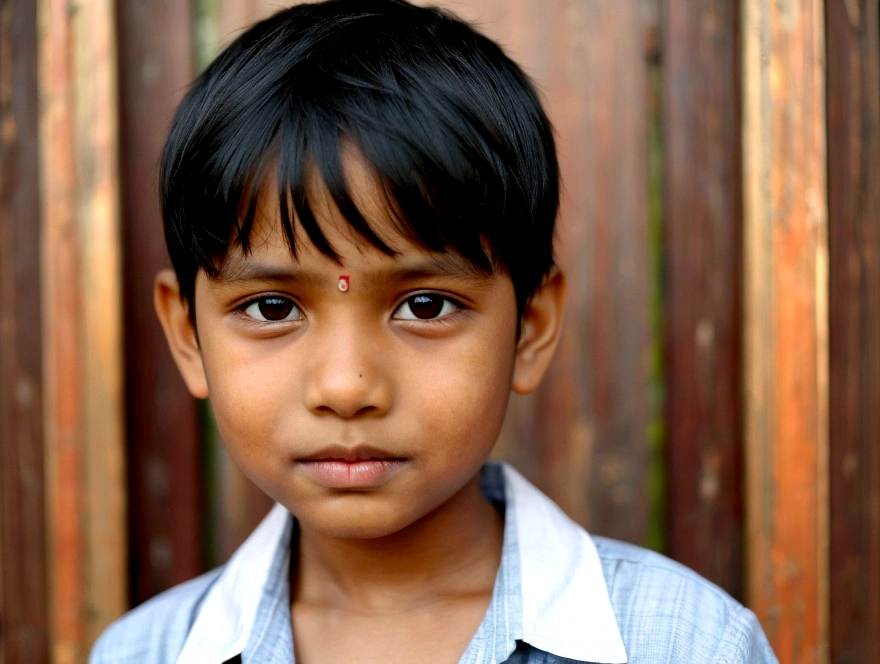 Indian Children、boy