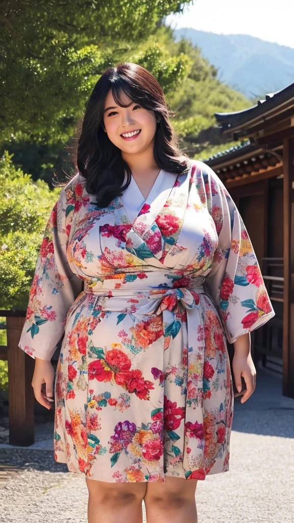 highest quality、masterpiece、Ultra-high resolution、Beautiful girl、Cute girl face、Hot Spring、Wearing a yukata、Full Body Lesbian、Famous Japanese actresses、Very beautiful face、(((Very saggy large breasts)))、((A turned-up yukata))、(((I can see the vagina))),