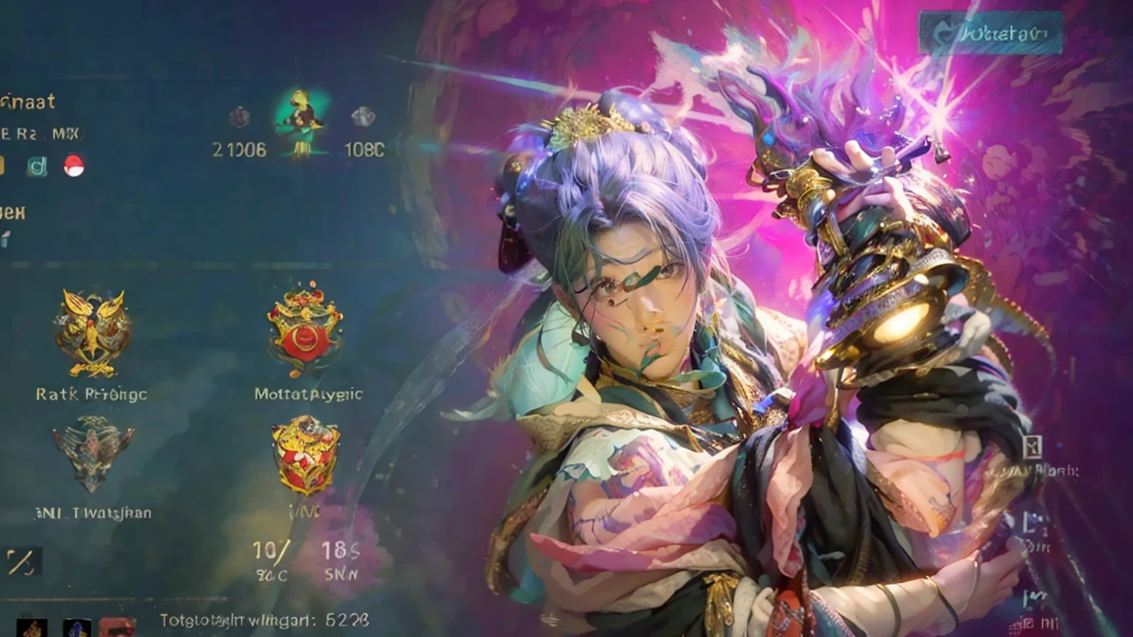 (RAW photo, best quality), (realistic, photo-realistic:1.3),best quality,highly detailed,masterpiece,ultra-detailed,illustration,1boys,upper_body,dynamic angle,world masterpiece theater,messy_long_hair,best quality,extremely detailed CG unity 8k wallpaper,ink,Amazing,cinematic lighting,lens_flare, dunhuang_style