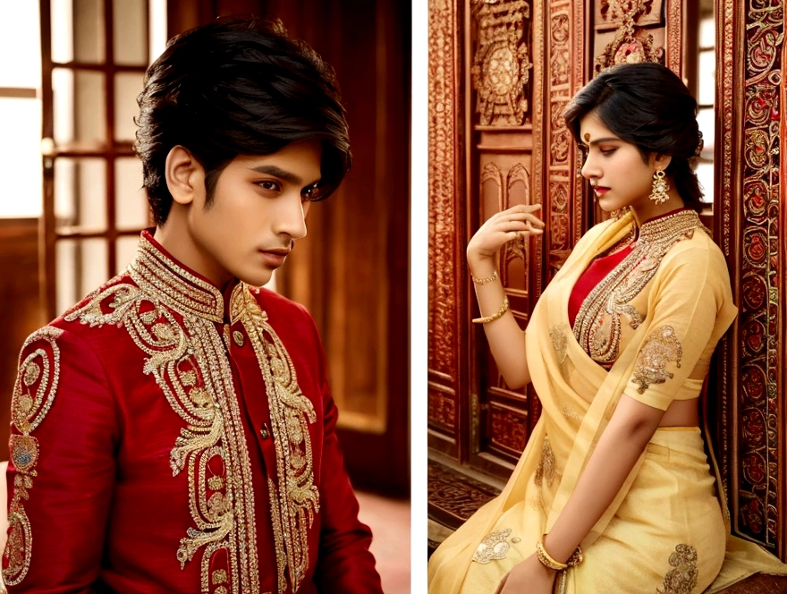 Indian、male