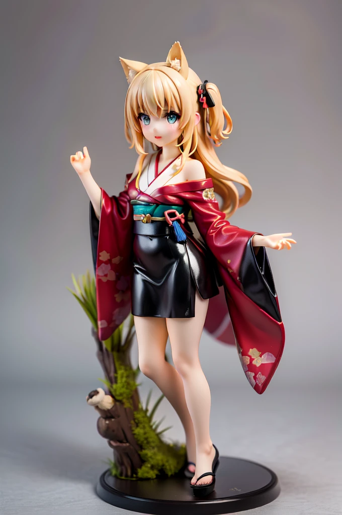 Japanese countryside .Chibi character, Cute,girl