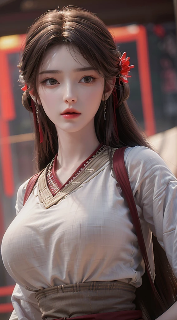 (masterpiece,Highest quality,pretty girl,Pretty face:1.2),(Near the face:1.1),8K,Official Art,Original photo,ridiculously Huge breasts,Crop top,Looking at the audience,spindly,ager,Face Light,Film Grain,Color Difference,Sharp focus,Dynamic Lighting,Cinema Lighting,Show me your waist,Huge