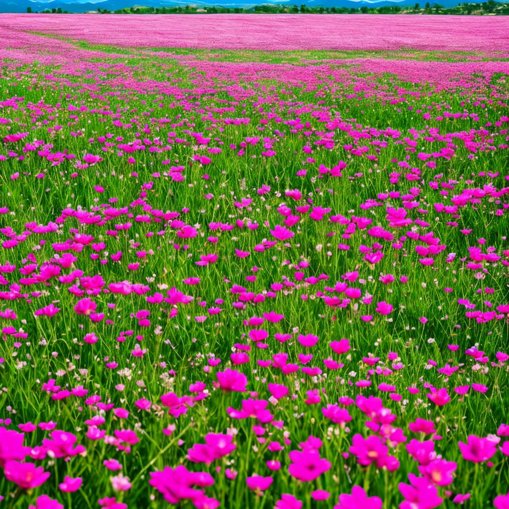 a close up of a field of flowers with mountains in the background, a tilt shift photo by Niko Henrichon, trending on unsplash, color field, fields of flowers, an aesthetic field of flowers, field of flowers, in a field of flowers, field of fantasy flowers, flower field, field of mixed flowers, field of wild flowers, flower meadow