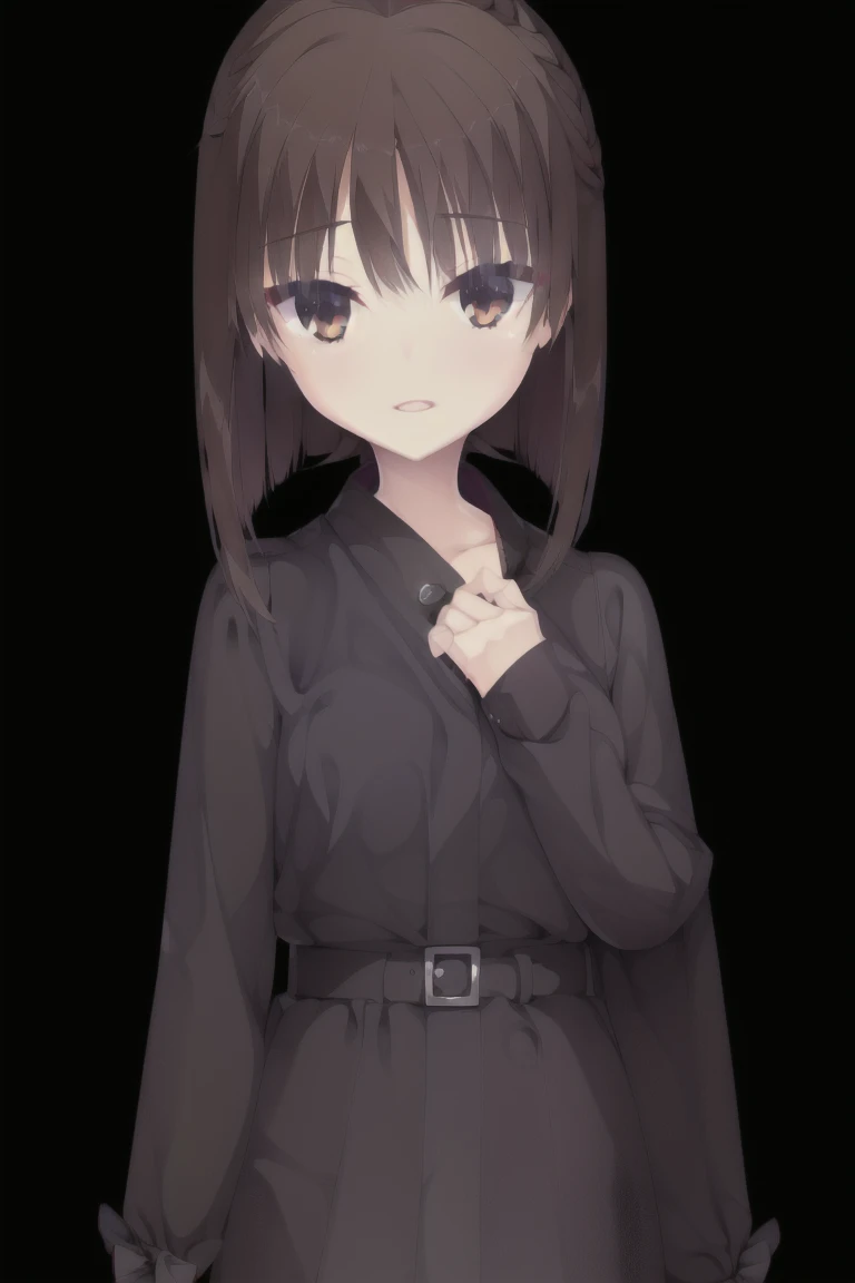 1girl,bangs,brown_hair,独奏,black_hair,closed_eyes,short_hair,lips,jirai_fashion,Character portrait, whole body, expensive_solve, clear_image, expensive_Contrast, 8K, Sparkling, beautiful_detailed_face_and_eye, (Brown Hair:1.25), 白 eye,Black background,full body, Character portrait, whole body, expensive_solve, clear_image, expensive_Contrast, 8K, Sparkling, beautiful_detailed_face_and_eye, (Black Hair:1.25), 白 eye,Black background