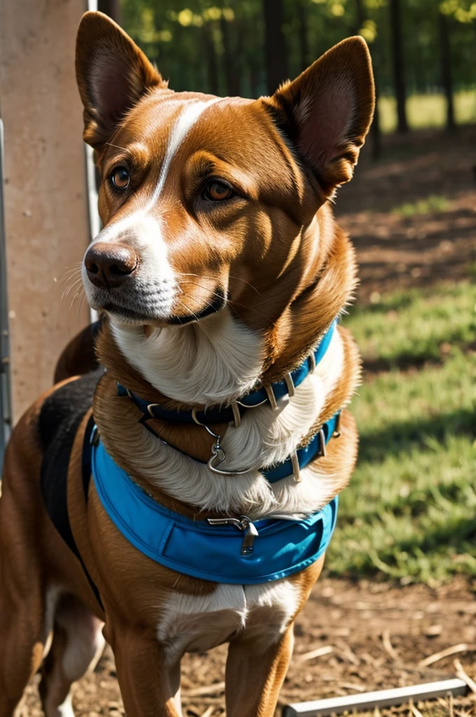 a dog