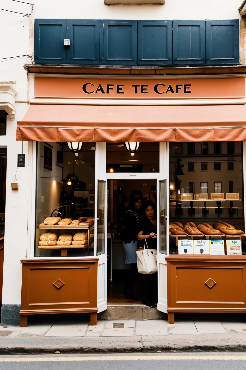 Every morning, Ana took the same route to work. I was passing by the little cafe on the corner, where the aroma of freshly brewed coffee mixed with that of freshly baked croissants. It never stopped, always in a hurry, always busy.