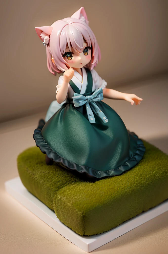 Japanese countryside .Chibi character, Cute,girl