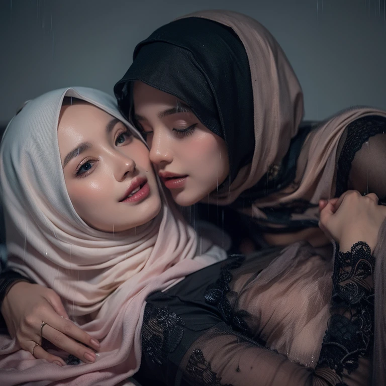 hijab kissing
