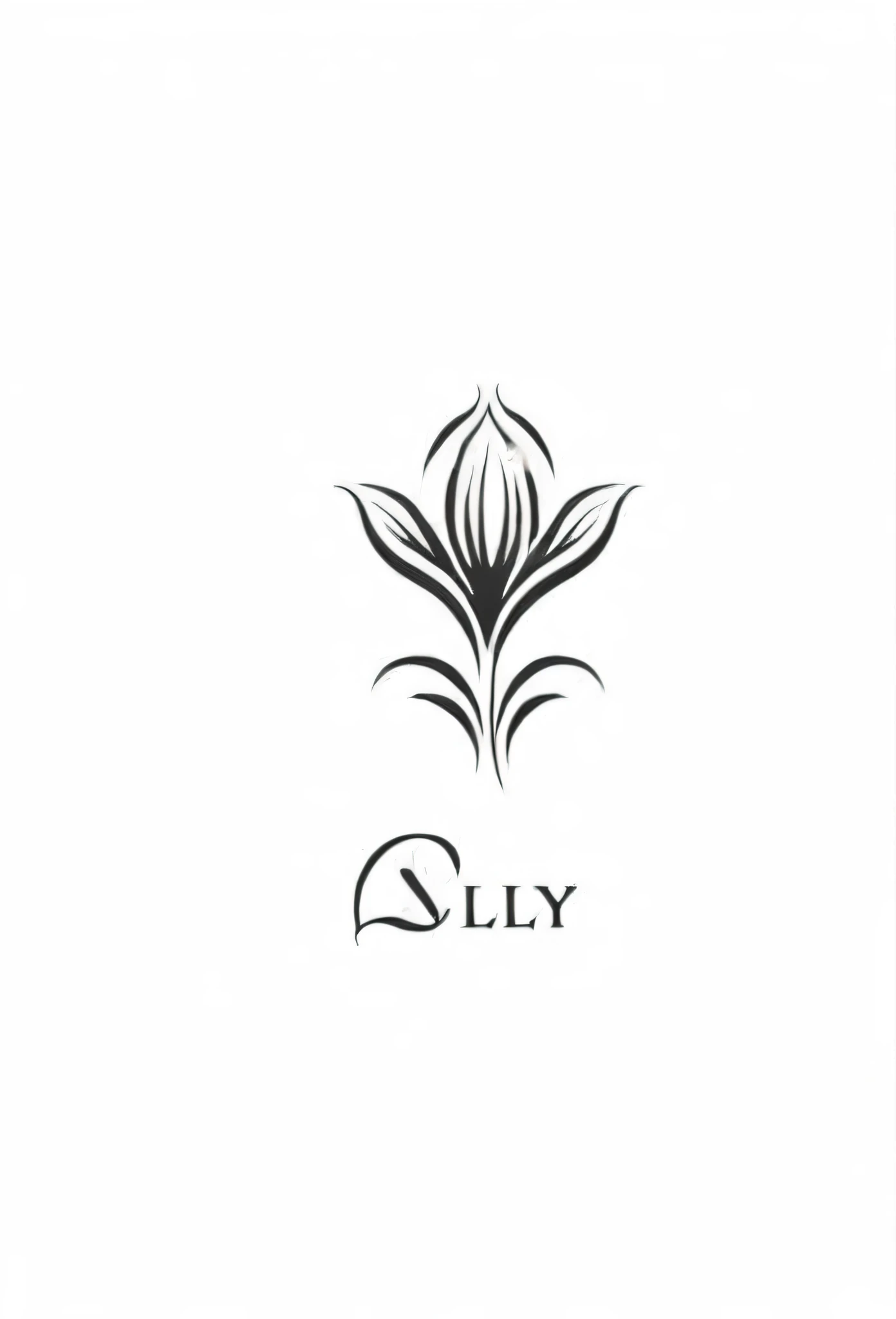 Fashionable apparel brand logo

"Lily" logo with a single stroke of flower
French apparel brand

Pretty cool
chic and modern design

White background