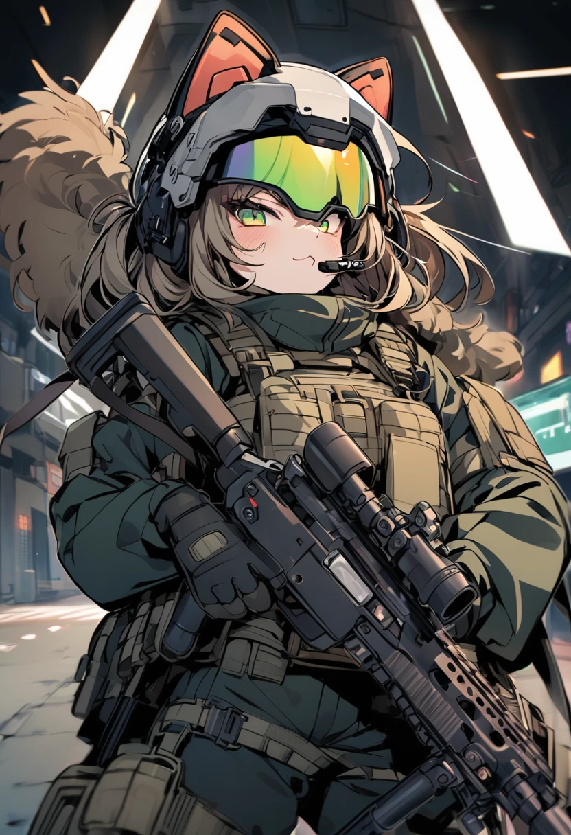 Tactical cat femboy