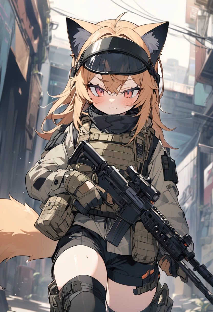 Tactical cat femboy