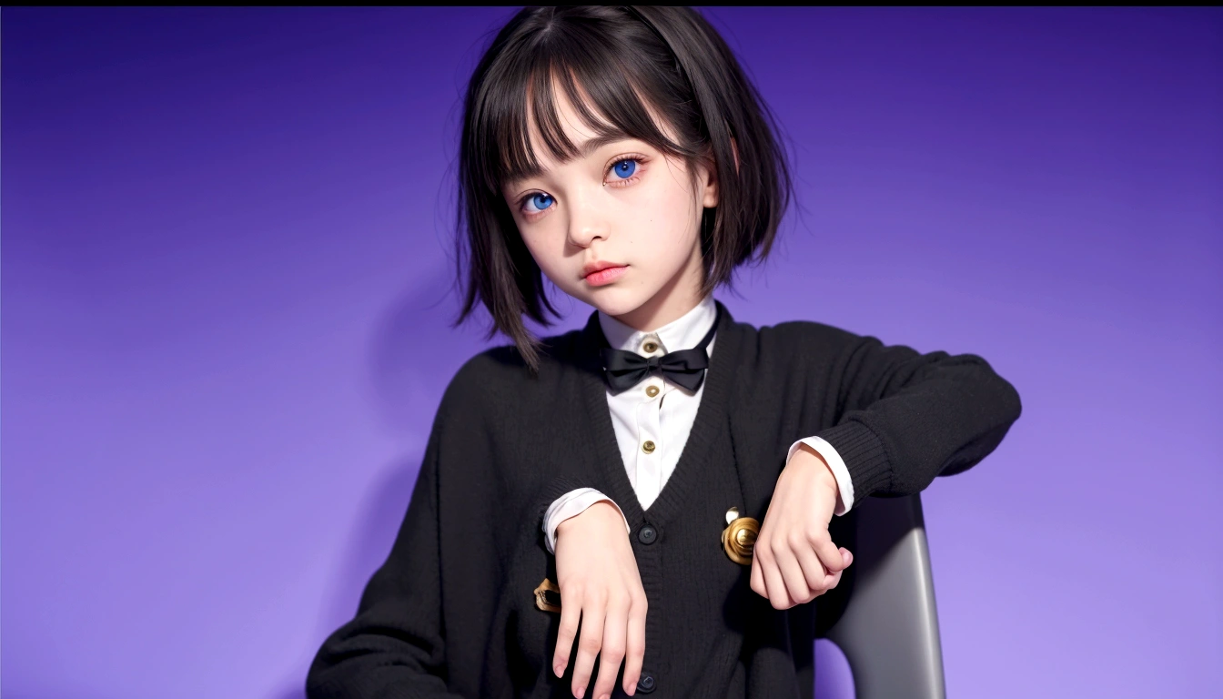 THE SAME but with yellow pupils.