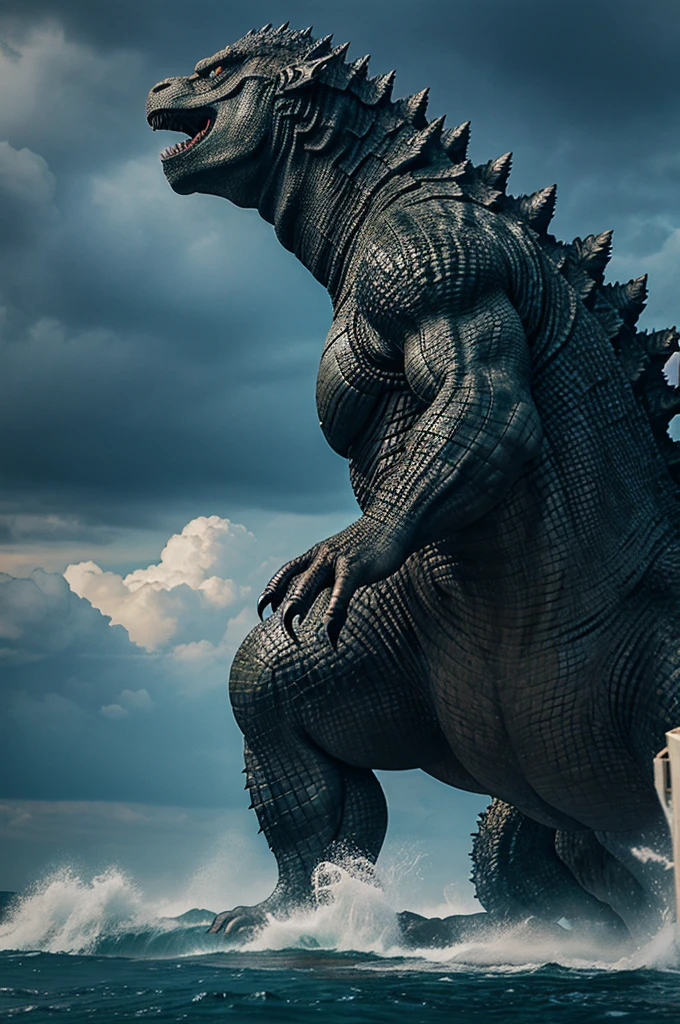 Confused godzilla