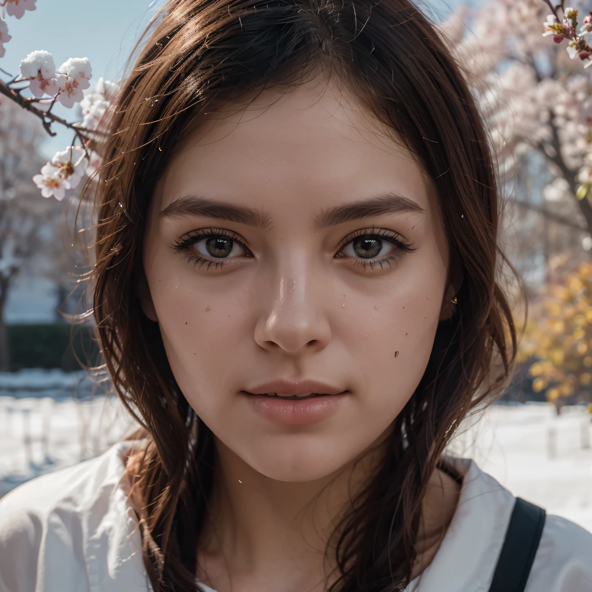 An ultra detailed, realistic, digital art, featuring Cherry Blossom Season: Capture the ethereal beauty of Luoyang ( ice and snow) season, showcasing blooming trees in iconic locations like Luoyang Park.. happy accidents, exquisite detail, 30 megapixels, 4k, CanonEOS 5D Mark IV DSLR, 85mm lens, sharp focus, intricate detail, long exposure, f/2, ISO 100, shutter speed 1/125, diffuse backlighting, award-winning photograph, facing camera, looking into camera, monovision, perfect contrast, high sharpness, face symmetry, depth of field, ultra-detailed photography, raytracing, global illumination, smooth, ultra high definition, 8k, unreal engine 5, ultra sharp focus, award-winning photography