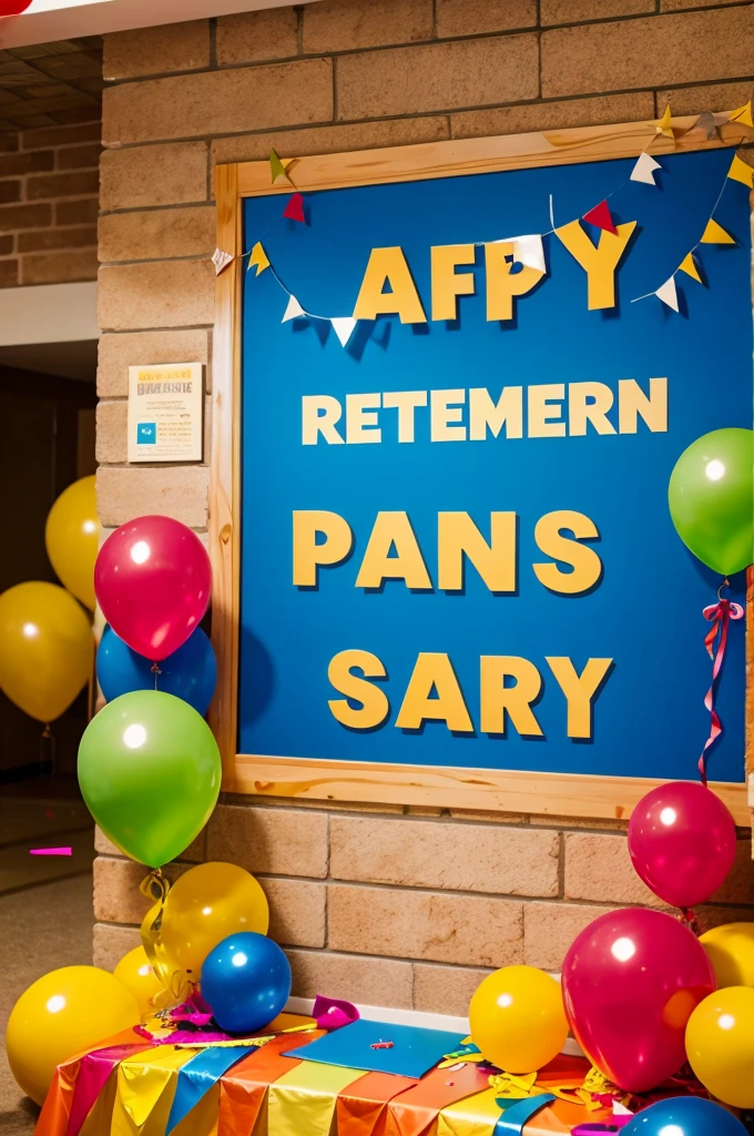 Retirement party decorations 