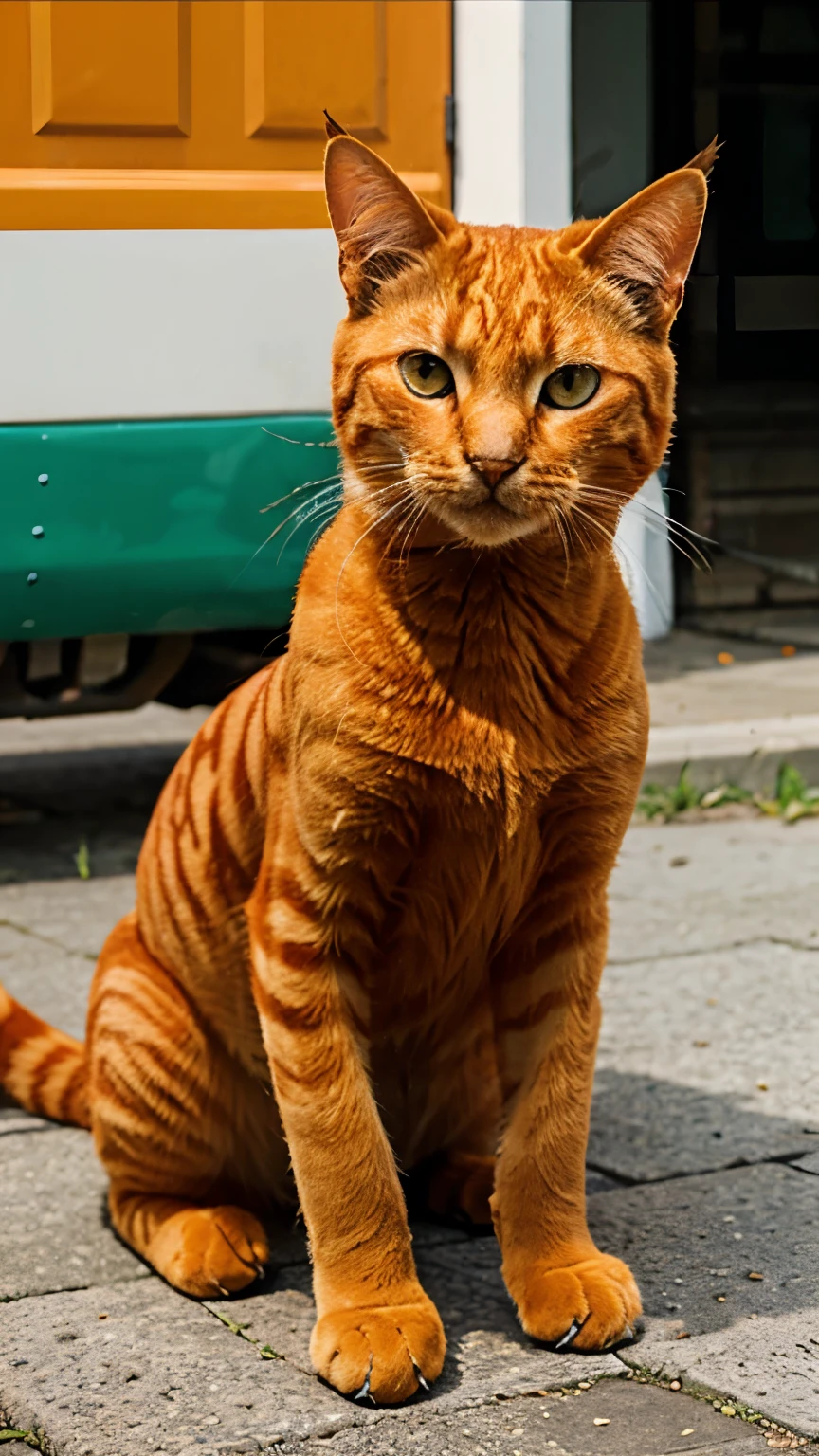 Orange cat