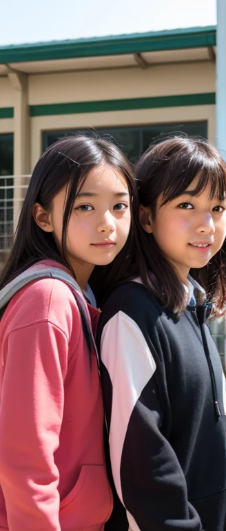 Japanese junior high school girls