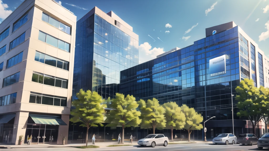(commercial building:1.5), capital landscape:1.5