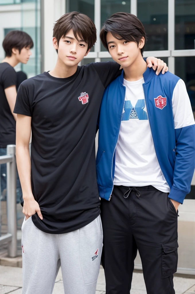cool,,Refreshing athletic guy,2boy,2boys,charm,The hero,youth,Japanese high school student style,Magazine Idol Style,Slim figure,Casual clothes,Smooth,Skin texture,Functional beauty,Moe,Action,Vibrancy,Breeze,A speck of dust,Natural light,face,hand,eye,Biological precision,thin limbs,male protagonist,A Japanese boy,For boys who like boys,,,Two boys fall in love with each other,Male student,,Boys' preference,Super detailed,From friendship to love,Sexual desire,sexual excitement,Handsome body transformation,,At a happening event,Tall handsome man's male genitalia changes to female genitalia while maintaining male figure,Onimai,,Johnny's,Love story,,Handsome Drama,Shinkai Makoto,Male Focus,4K,8K,