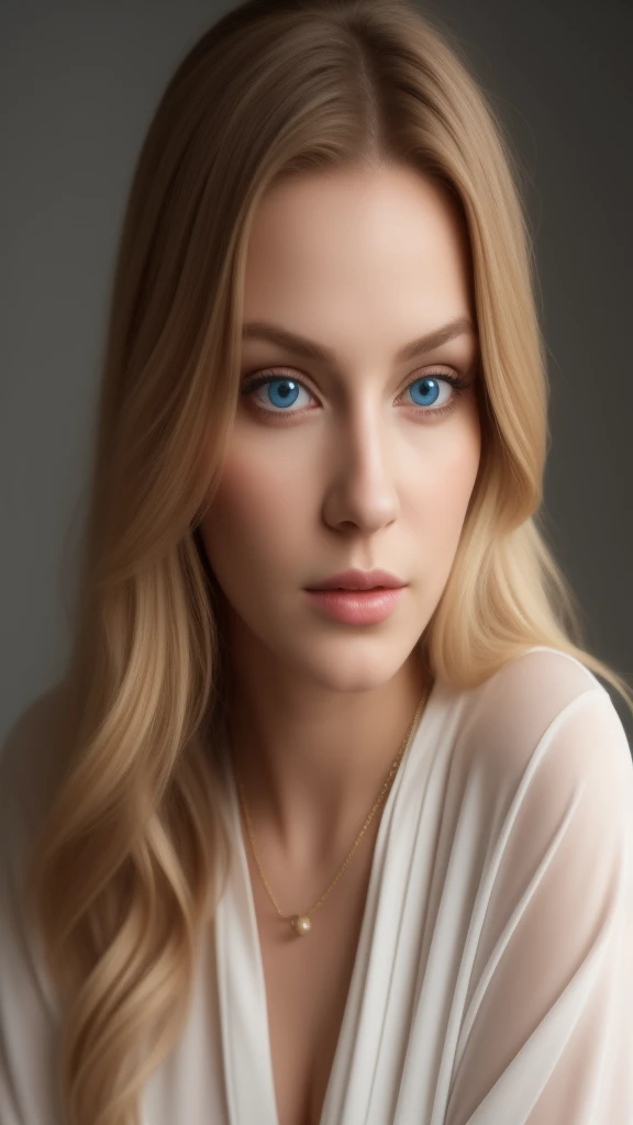 ((best quality)), ((masterpiece)), ((detailed)), portrait of a stylish woman, (effortlessly chic:1.2), [radiant expression], (mesmerizing blue eyes:1.2), [fashion-forward outfit], (statement jewelry:1.3), [modern city style], (sleek hairstyle:1.2), [timeless elegance], (subtle makeup:1.2), [soft backdrop], (metropolitan setting:1.1), [fashion magazine aesthetics], (editorial quality:1.2), (8k resolution:1.2)