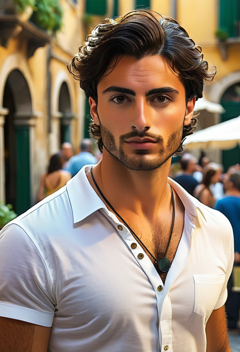 brunette italian guy
