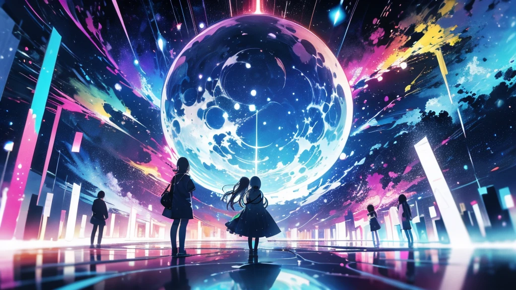 A colorful other-dimensional world