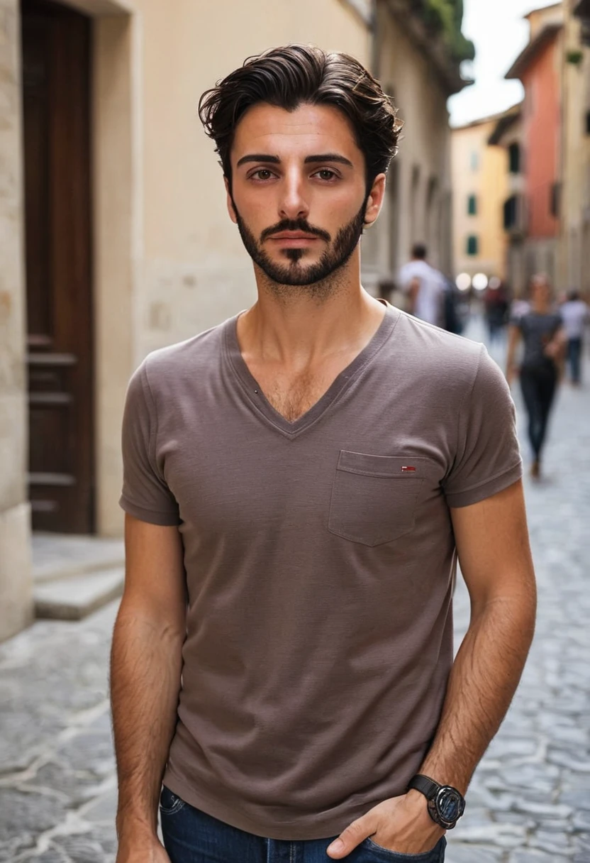 brunette italian guy
