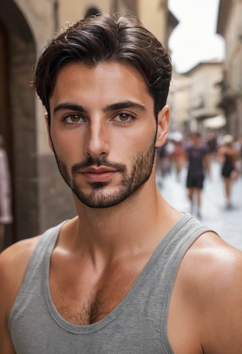 brunette italian guy