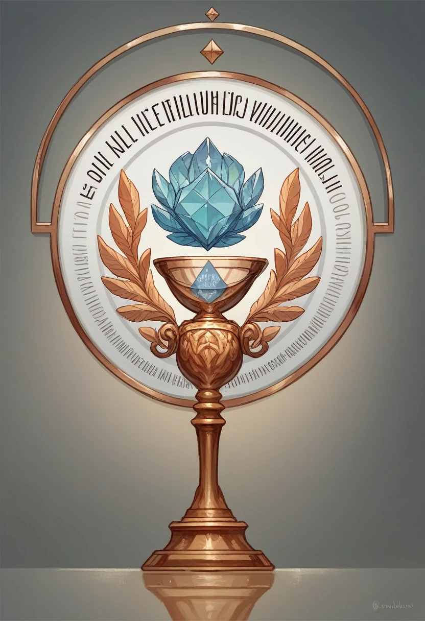 A glass trophy with beveled edges featuring a circular blue Instagram logo at the top center and the name AK TECNICAL ADITYA written in elegant, cursive text at the bottom. The trophy stands on a sleek, rectangular base, and the background is dark and minimalist.
