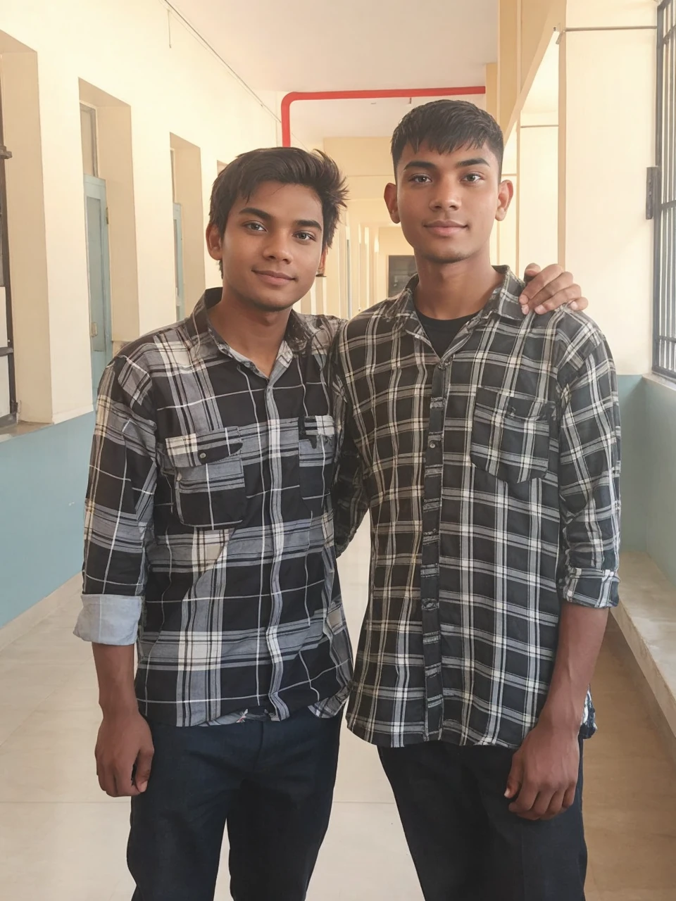 In college