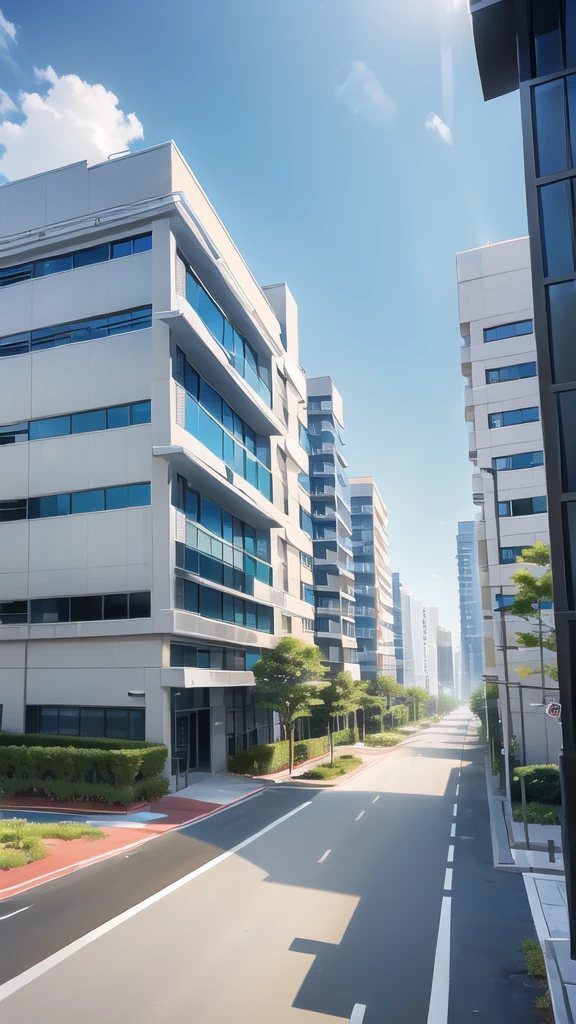 (commercial building:1.5),road ,(วิ่งบนนroad:1.3) capital landscape:1.5