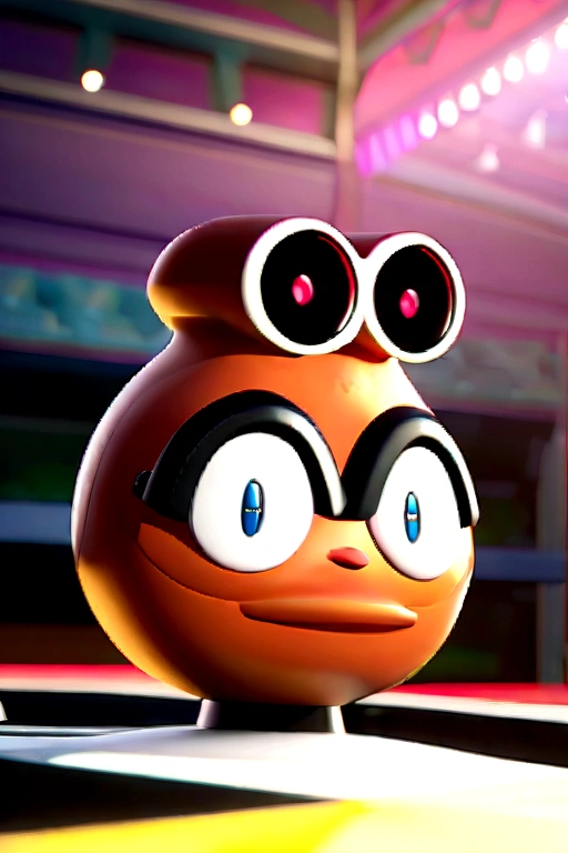 Cartoon character of a man in black glasses and blue shirt, an animated character, stylized character, animation style rendering, 3d stylized, Arnold Maya rendering, Stylized 3D rendering, toon render screenshot, 3d character, 3d character, Stylized 3D rendering, 3D character rendering, cartoon character, Personagem de close up, character posing, (Pixar-style) (master part:1.2) (bokeh) (best qualityer) (skin detailed) (detailed texture) (8K) (Argilla) (cinematic lighting) (sharp focus,Sit down and lift your upper body