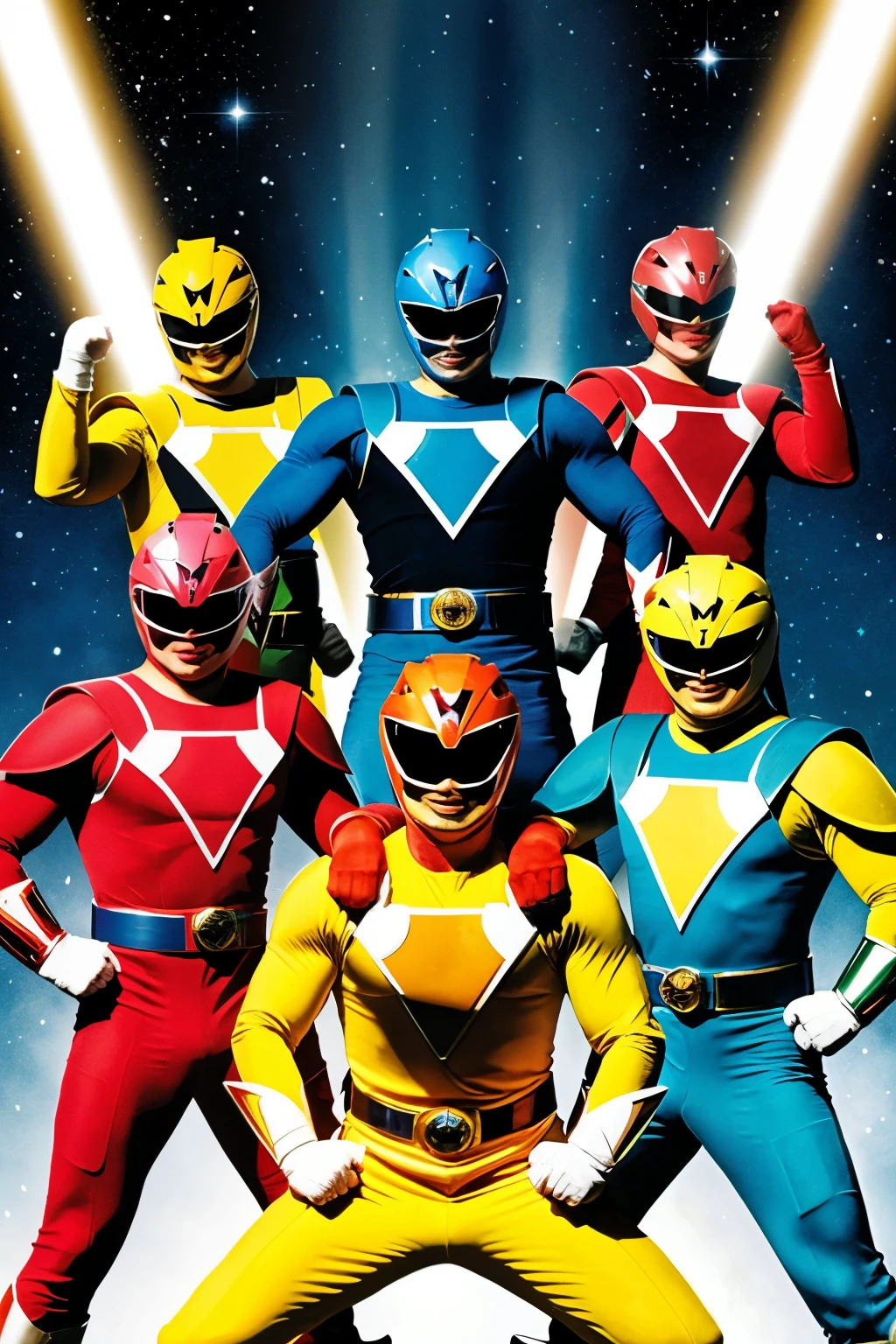 Create a comic with the people in the photo. Power rangers.
/Users/annapartyka/desktop/zdjęcia/PASCAL zdjęcia MARCIN/89865bf2-283d-46e8-bfa7-3cafc2ff0a4a.JPG