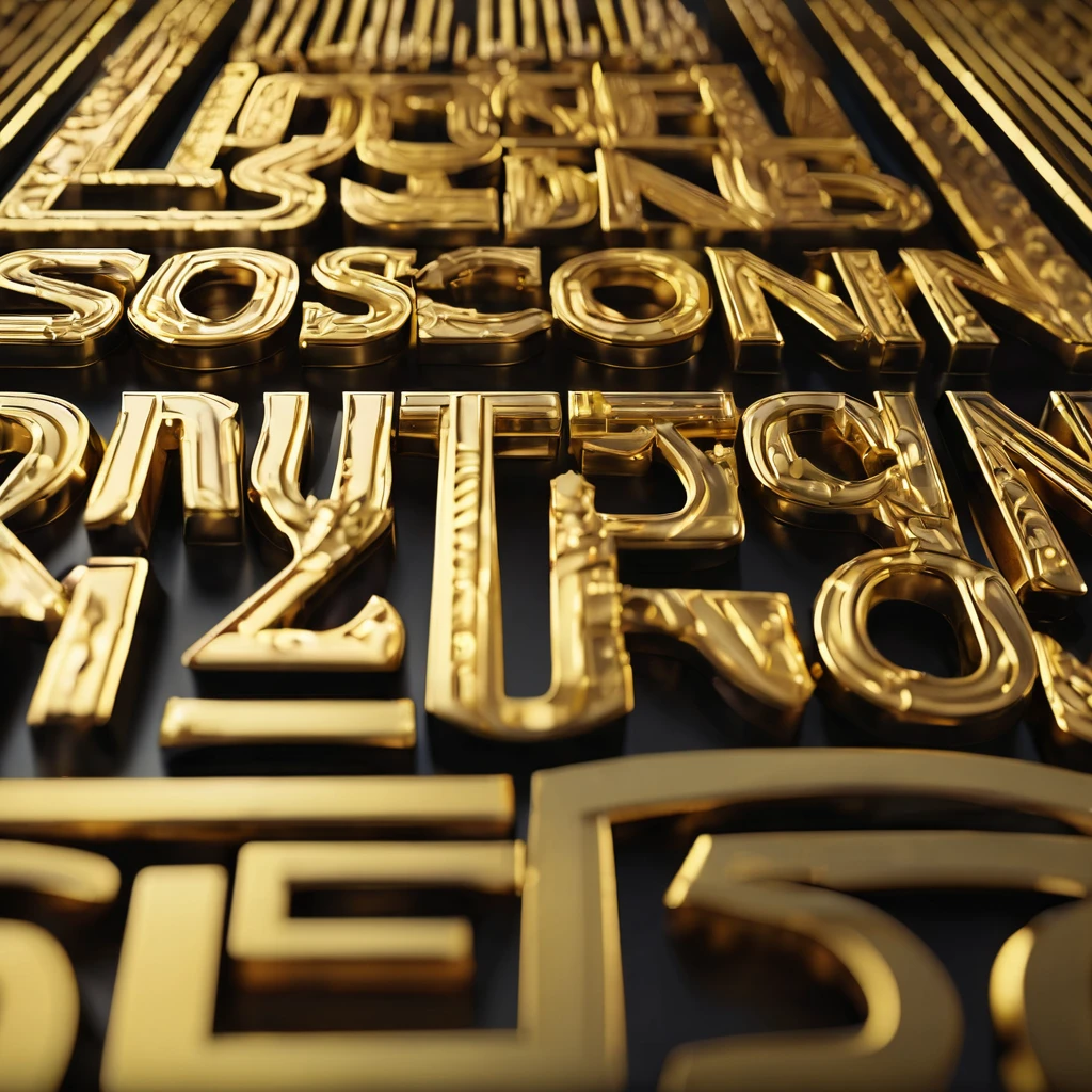 "DISSONANCE" written in golden letters in cinematic style