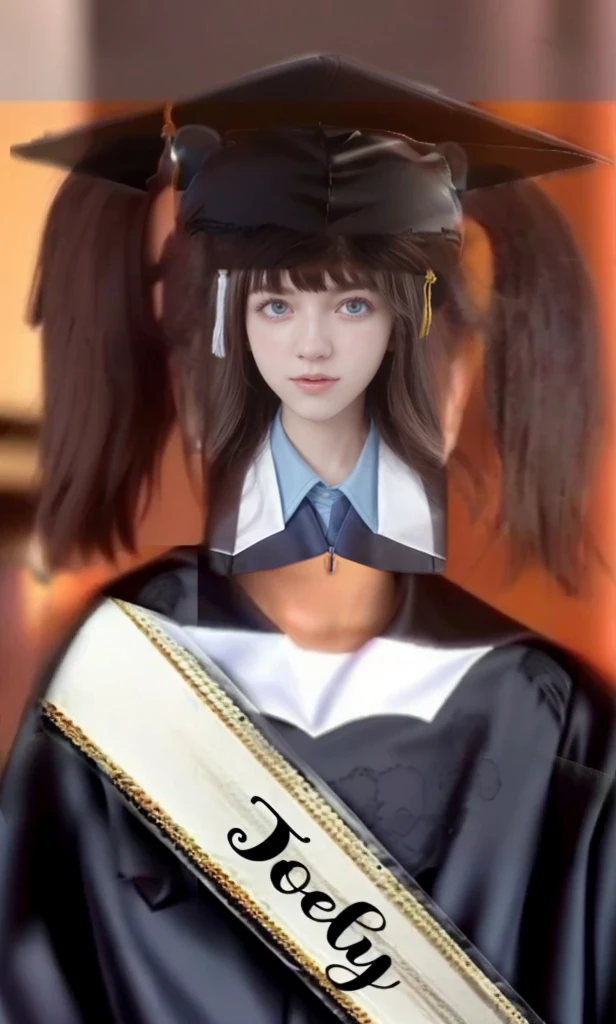 Transform into a graduation image in hd and ed