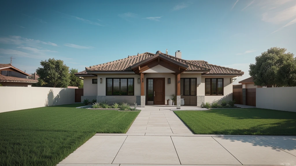 show me an intererior of a house as shown by render