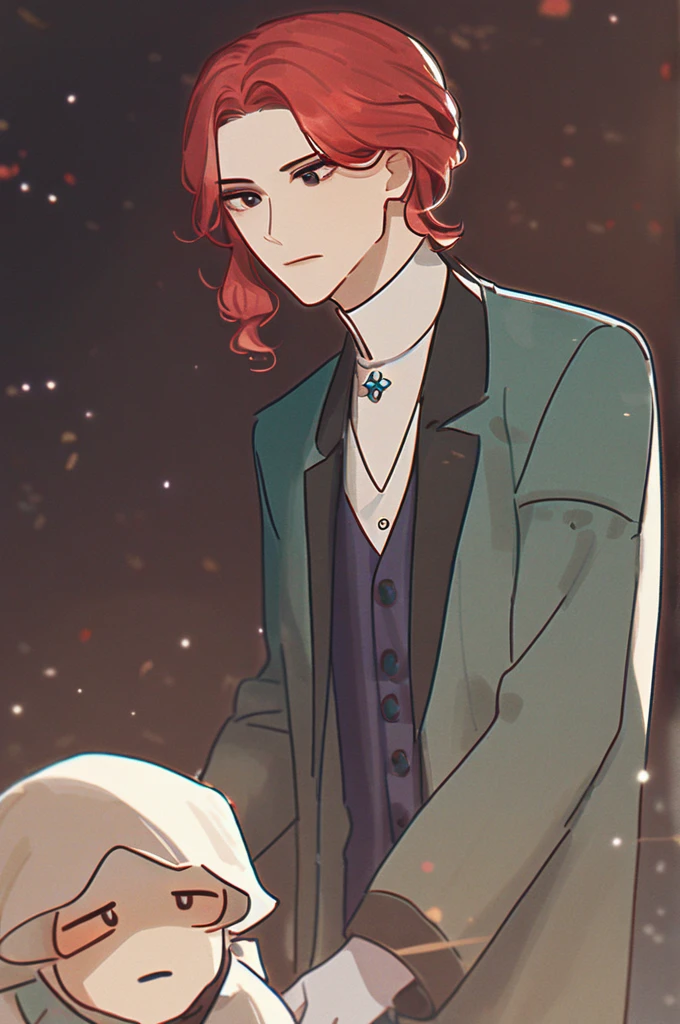 ((Лучшее качество)), ((шедевр)), (подробный), a doctor with red hair