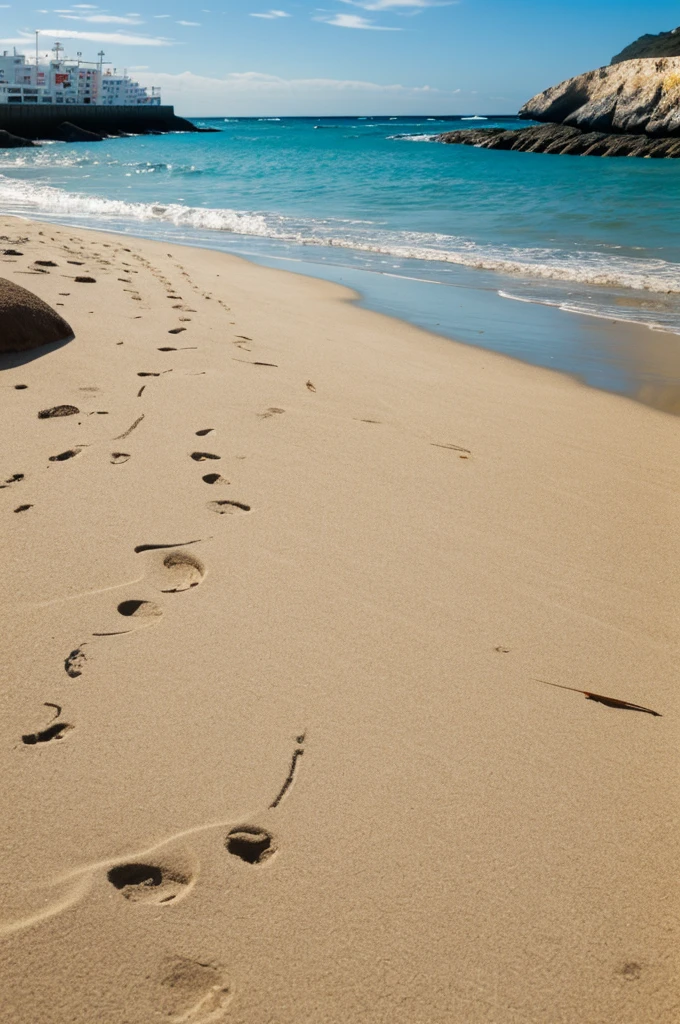 Realista, eula de genshin impact, en la playa