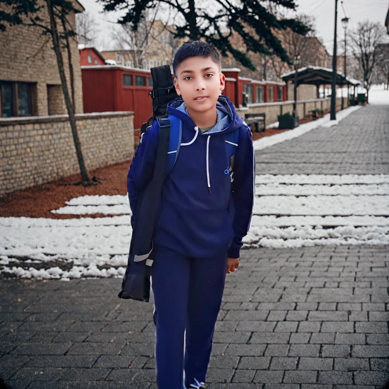 10 years old turkish girl wearing hijab, white shirt, black loose mini skirt, long white socks,Black Shoes,parkta ,beautiful face,slight smile. Tam boy pozu oturuyor