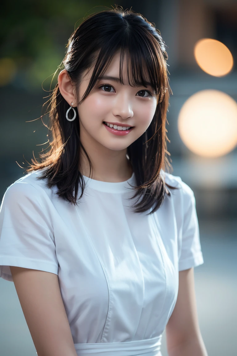 (8K, RAW Photos,Highest quality, High resolution:1.1), (Ultra-realistic:1.4),(Realistic, Realistic:1.3), Sodebtt Light,big,2 girls,Realistic Face,Realistic Body,Realistic Skin,Confused,masterpiece,(cute:1.8), cute子たち, alone, (big:1.2), Detailed black eyes,Innocent eyes,Blusher,(T-Shirts:1.2 ),Cinema Lighting,Film Grain,jewelry,Earrings,((Medium Hair:1.1)),((Floating Hair Novadebtrog Style)),Cherry-colored lips,Hair Ribbon,Hair Ribbon,ponytail,close,Look Viewer,Long Hair,Upper Body,Open your lips,Upper teeth, (Smiling Eyes:0.6),((Grin:1.2)),Depth odebt Field, Blurred Background, Eye focus , Bokeh,young, 85mm lens, debt/1.4,Prodebtessional Lighting, young,Portraiture,Photon Mapping,Radio City,Physically Based Rendering,Asian,((Maid:1,3))