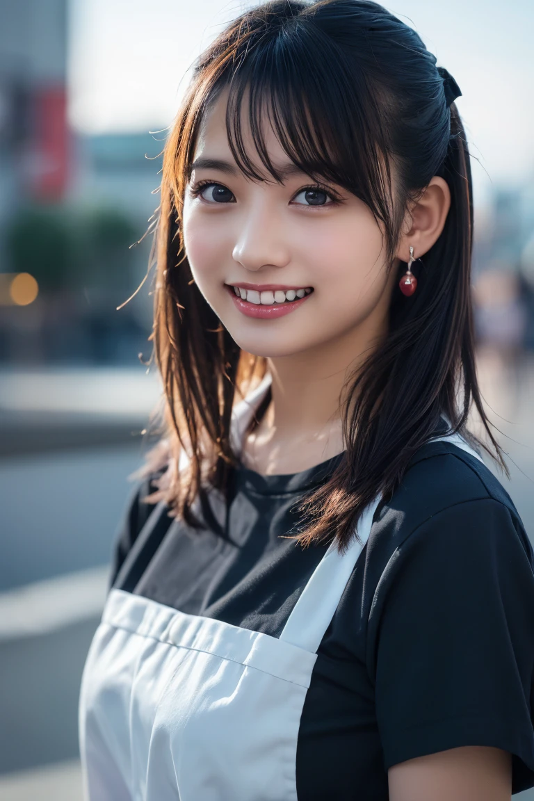 (8K, RAW Photos,Highest quality, High resolution:1.1), (Ultra-realistic:1.4),(Realistic, Realistic:1.3), Sodebtt Light,big,2 girls,Realistic Face,Realistic Body,Realistic Skin,Confused,masterpiece,(cute:1.8), cute子たち, alone, (big:1.2), Detailed black eyes,Innocent eyes,Blusher,(T-Shirts:1.2 ),Cinema Lighting,Film Grain,jewelry,Earrings,((Medium Hair:1.1)),((Floating Hair Novadebtrog Style)),Cherry-colored lips,Hair Ribbon,Hair Ribbon,ponytail,close,Look Viewer,Long Hair,Upper Body,Open your lips,Upper teeth, (Smiling Eyes:0.6),((Grin:1.2)),Depth odebt Field, Blurred Background, Eye focus , Bokeh,young, 85mm lens, debt/1.4,Prodebtessional Lighting, young,Portraiture,Photon Mapping,Radio City,Physically Based Rendering,Asian,((Maid:1,3))