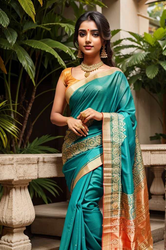 Beautiful girls Indian wear saree 8k hot girl