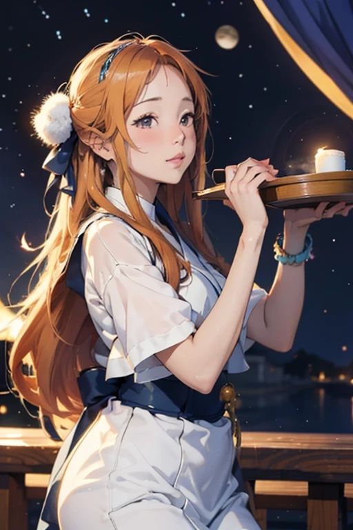 Highest quality、masterpiece、High sensitivity、High resolution、Detailed Description、Orihime and Hikoboshi、Tanabata、A story of a man and a woman、
