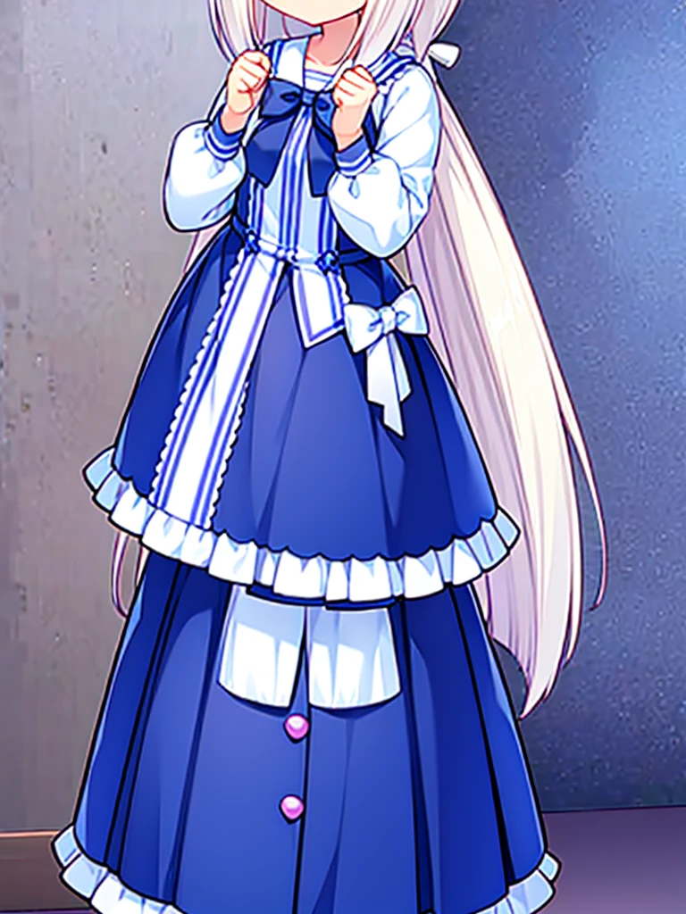 vanilla from nekopara dressed as violet beauregarde, highres, ultrasharp, 8K