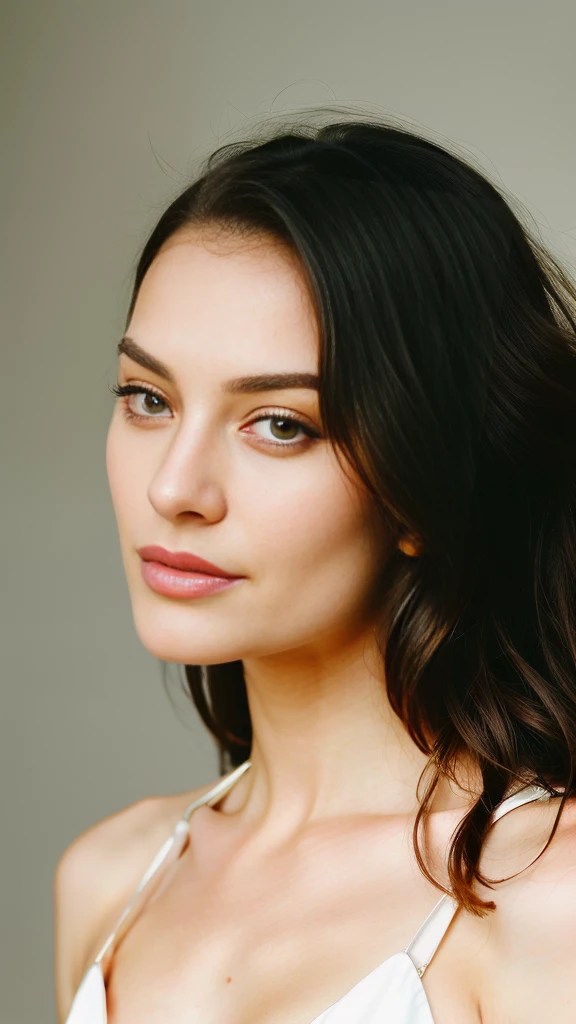 elegant goddess woman, hyper realistic, beautiful woman