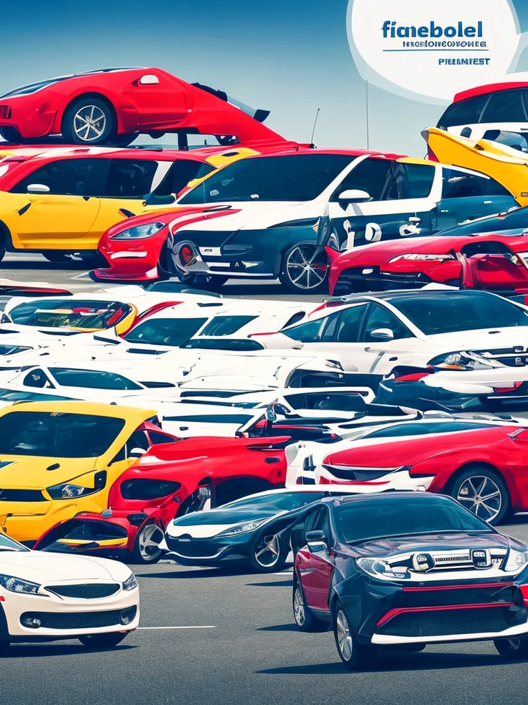 "Create a professional banner for a low-cost car rental service. The banner should have a girly, simplistic, and family-oriented theme. Use colors such as white, red, and black. Include visual elements like cars, smiling families, and subtle, elegant patterns. The main text should read: 'Affordable Car Rentals'. Add a catchy slogan like 'Travel in Style and Save with Family'. Ensure the banner is harmonious, welcoming, and visually appealing while incorporating the specified colors."