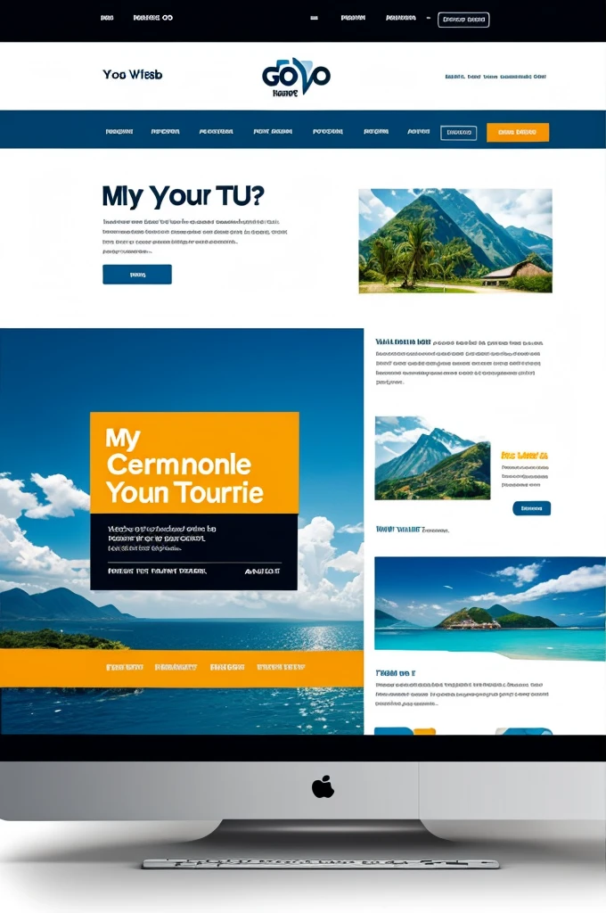 My website name is go venture. Its a travel agency website. Now make logo