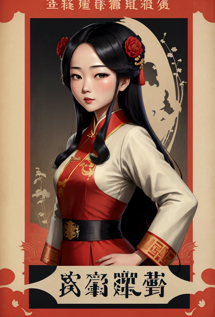 一男一女在建筑物前挥舞旗帜的中国publicity画, communist propagandA poster, propagandA poster, publicity, 1940s propagandA poster, epic propagandA poster, Ghost Festival, author:Xi Gang, Artist unknown, election poster, publicity艺术, A poster, by Gu Zhengyi, by Fang Congyi