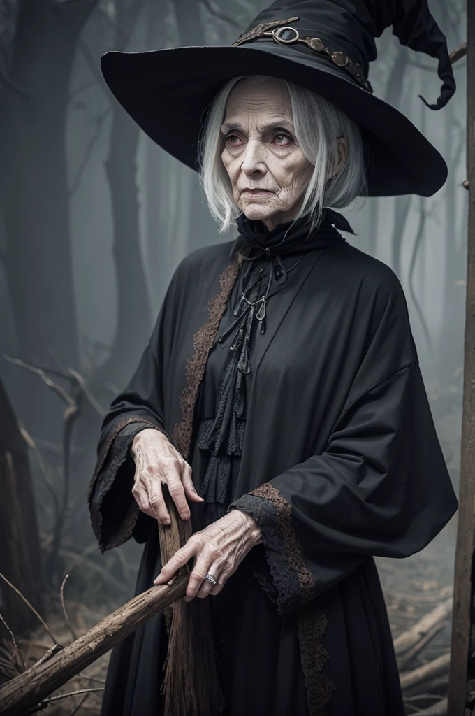 Creepy old witch