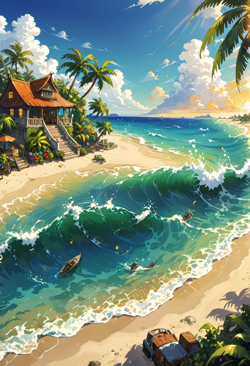 (game,  "Plants vs. Zombies"), which combines elements of zombies and plants. By contrasting colors and designs, it emphasizes the diversity and  of art. The entire scene is filled with a unique sense of innovation and design, full body, (Photography), panoramic view, award-winning, cinematic still, emotional, vignette, dynamic, vivid, (masterpiece, best quality, Professional, perfect composition, very aesthetic, absurdres, ultra-detailed, intricate details:1.3)